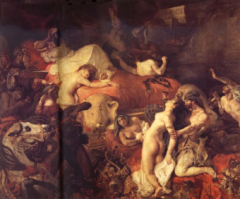 Eugene Delacroix The Death of Sardanapalus china oil painting image